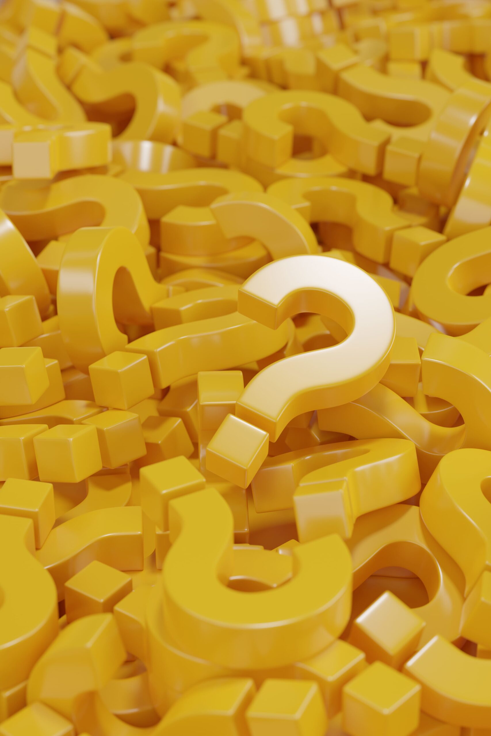 lots-solid-yellow-question-marks-3d-illustration (1) (1)